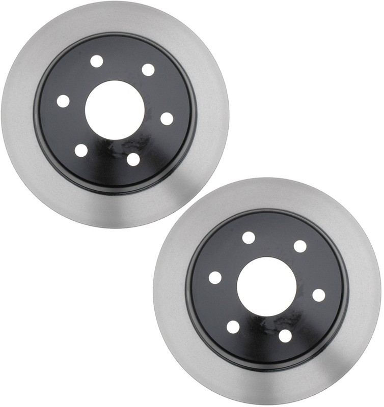 Pair Set 2 Rear Brake Rotors 330mm ACDelco Pro For Sierra 1500 Limited Slip Diff
