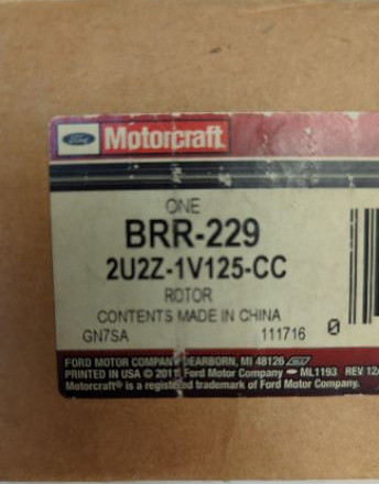 New OEM Rear Brake Rotor 2002-2010 Mountaineer Explorer 2U2Z-1V125-CC BRR-229 gallery