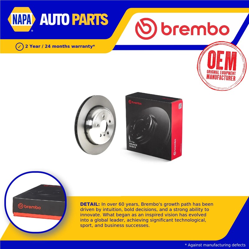 Brake Disc Single Vented fits BMW Z4 M40i G29 3.0 2018 on 330mm Brembo Quality