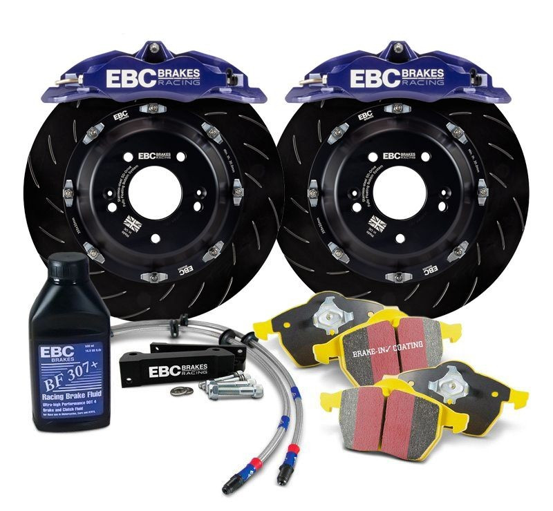 EBC 6 Pistons 355x32mm BBK Big Brake Kit for 92-06 BMW E36 E46 Non-M [Black]