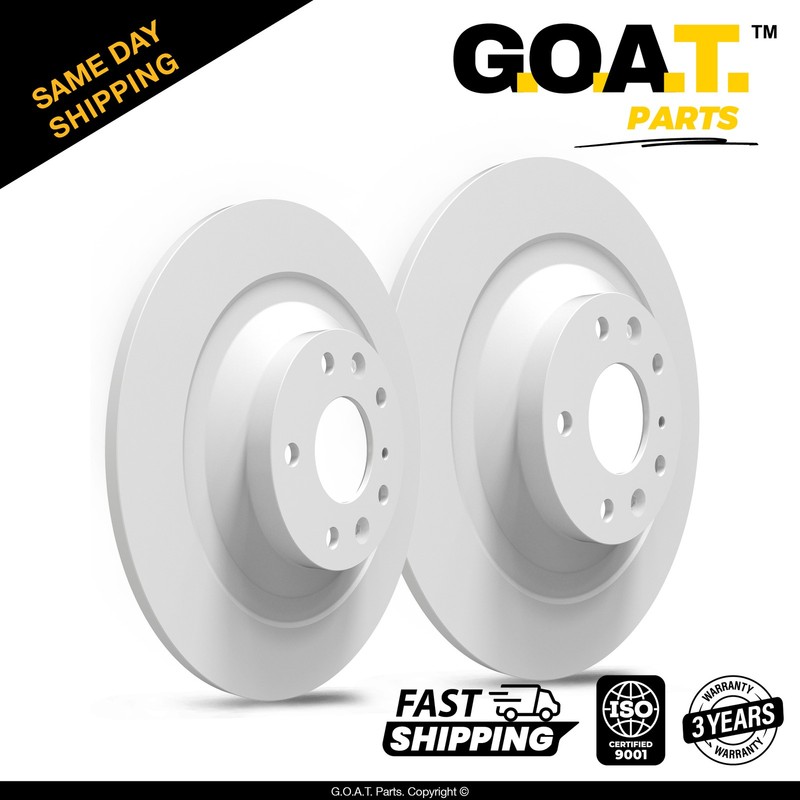Rear Brake Rotors Set for 2023-2025 Mazda CX-50 Replacement 12.78 inch