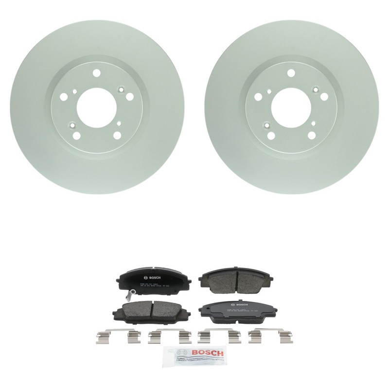 Bosch Disc Brake Rotor Kit For Honda Civic CSX Acura CSX