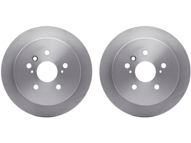 Rear Dynamic Friction Rotors Brake Rotor Set fits Lexus RX400h 2006-2008 81MKQC