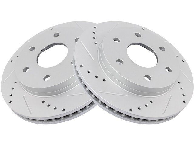 TRQ 88BR32J Front Brake Rotor Set Fits 2000-2006 Chevy Tahoe