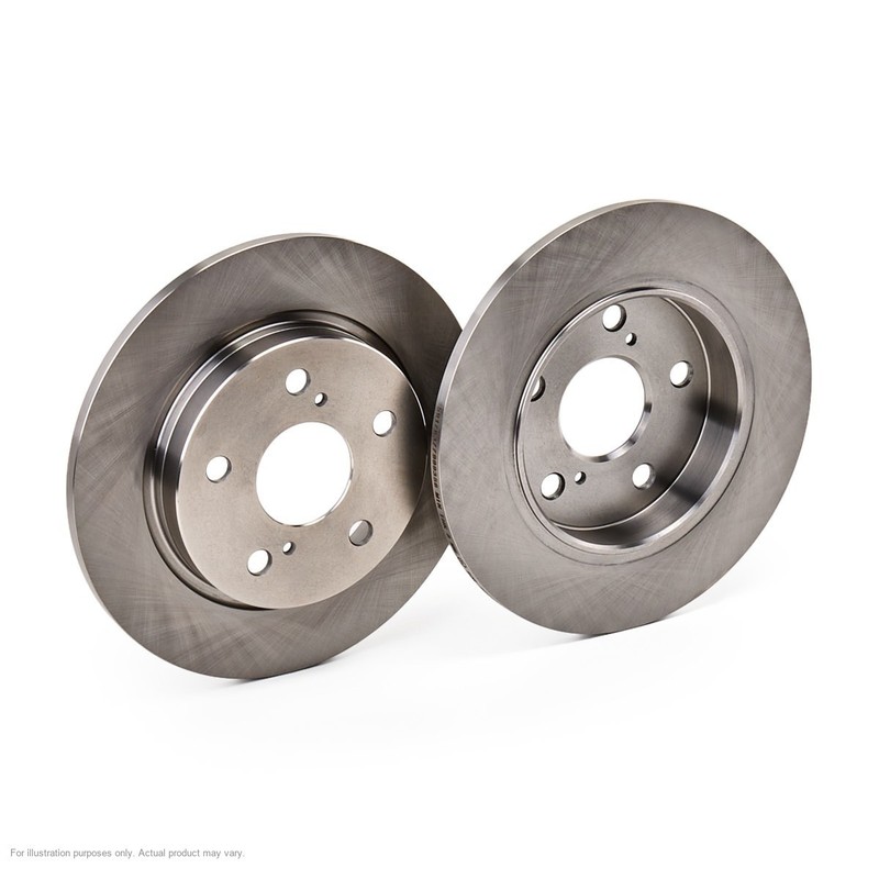 2x APEC Rear Brake Discs For TOYOTA AURIS (_E18_) 1.2 (NR 85kW/116HP/1197cc gallery