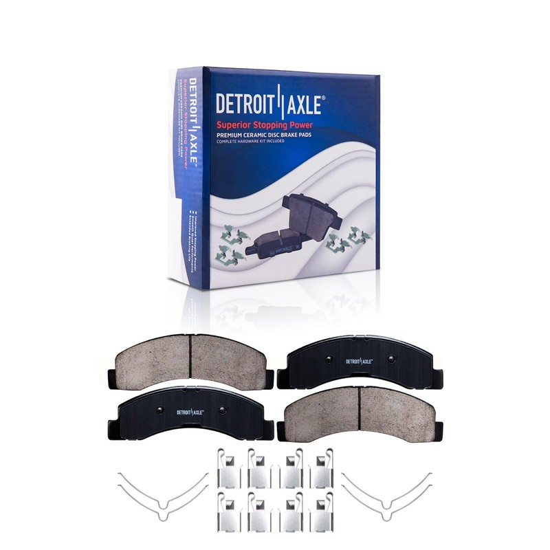 13in. (331mm) Front Disc Rotors + Brake Pads for Ford F-350 F-250 Super Duty 4x4 gallery