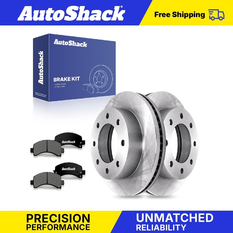Rear Brake Rotors Premium Ceramic Pads for 2003-2017 Chevrolet Express 3500