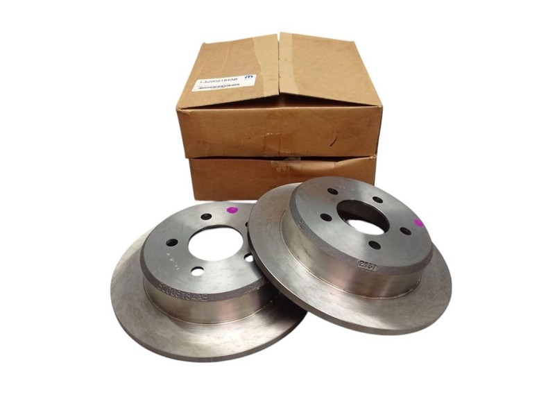Rear brake disc set 2 pieces for Jeep Wrangler SJ,TJ 52008184AB