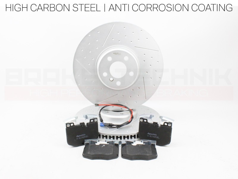 FOR BMW M440D XDRIVE G22 PERFORMANCE DIMPLED GROOVED FRONT REAR BRAKE DISCS PADS gallery