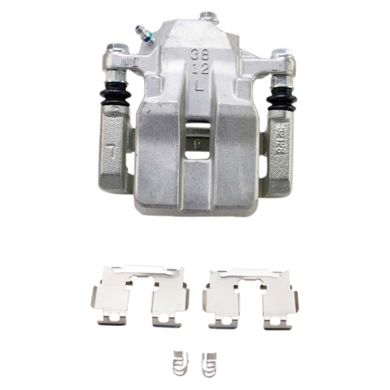TRQ Brake Pad & Rotor Kit Ceramic Premium G-Coated Fits 2012-2018 Toyota RAV4 gallery
