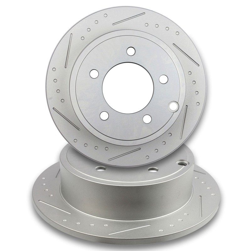 For Dodge Caliber Avenger Jeep Compass 4X Brake Rotors 8X Ceramic Pads F+R gallery