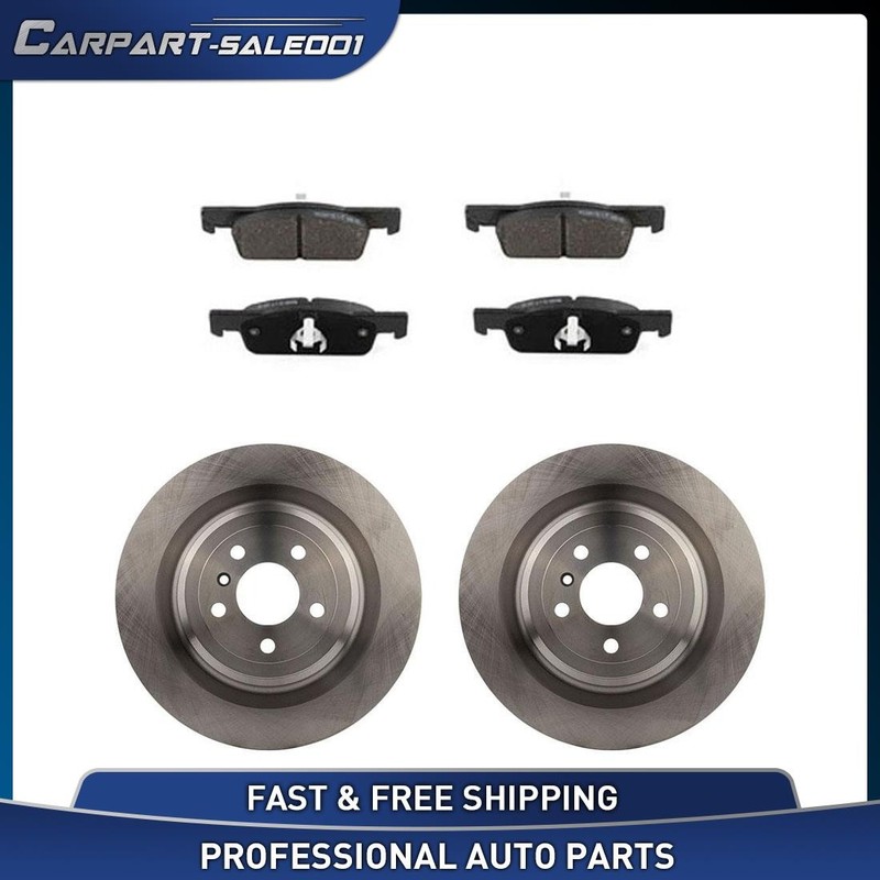 Front Disc Brake Rotors Brake Pads for 2016 2017 Renault Stepway