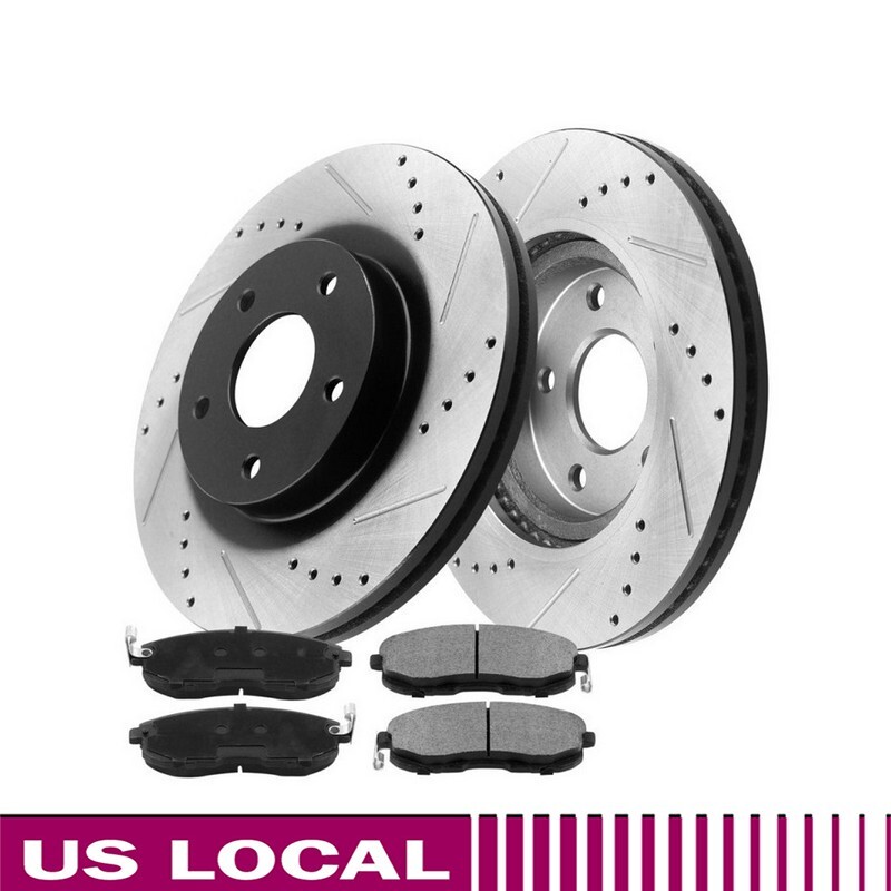 350MM Front Brake Rotors & Ceramic Pads for Jeep Grand Cherokee Dodge Durango
