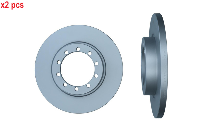 X2 PCS L&R SIDES REAR BRAKE DISC 103413