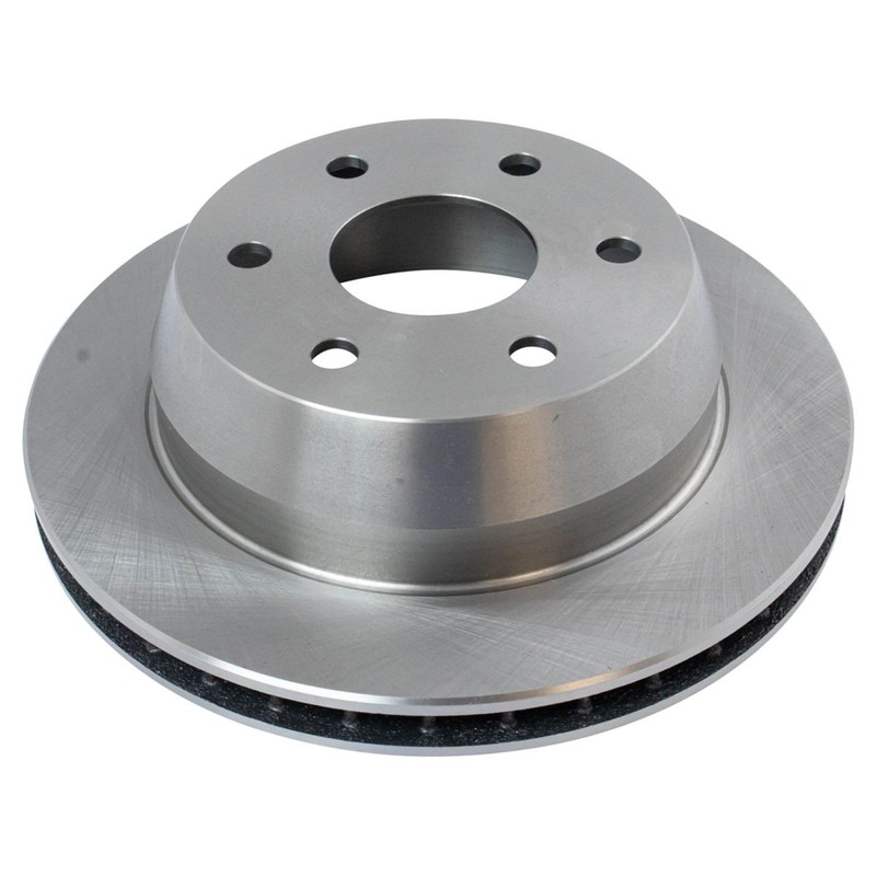 TRQ Rear Brake Rotor & Premium Posi Ceramic Pad Set Kit for Chevy GMC Truck gallery