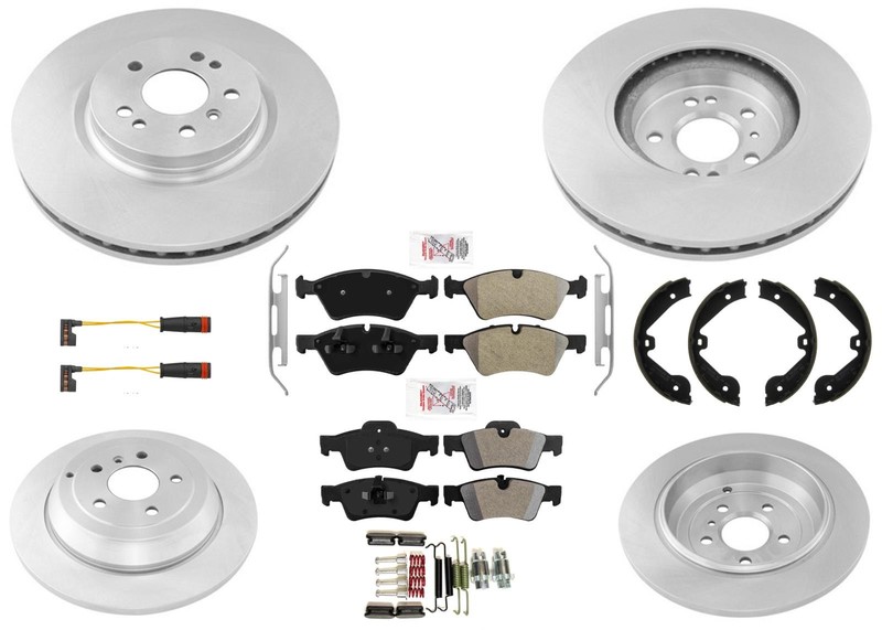 Disc Brake Rotors Brake Pads Brake Shoes Fits Mercedes R350 2006 2008 2010 2012