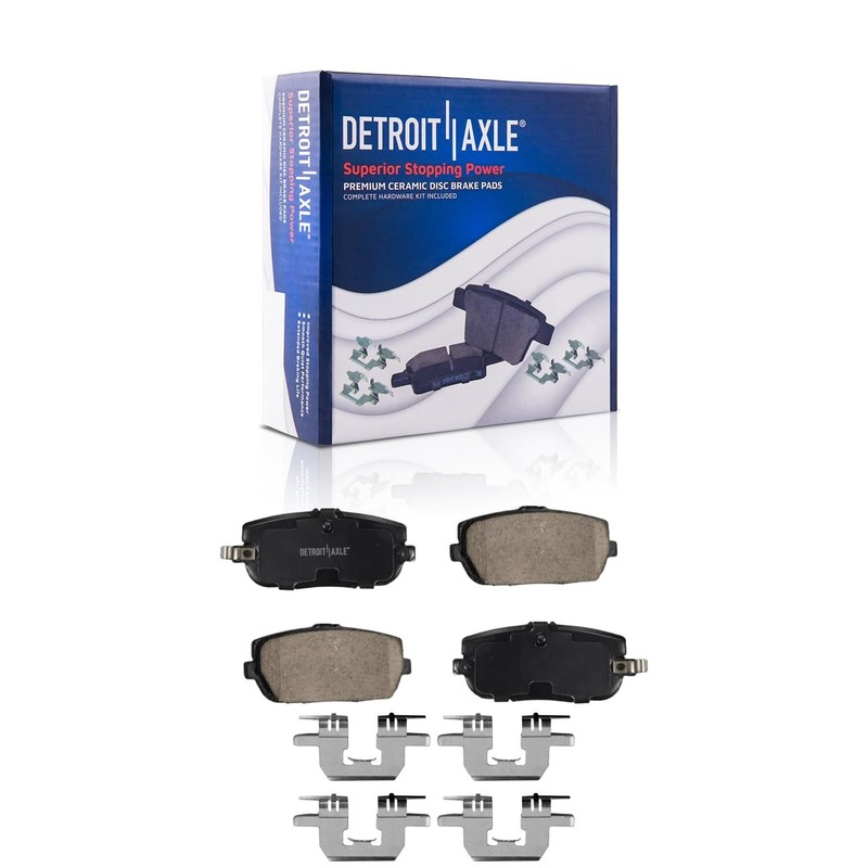 Rear Brake Rotors Ceramic Brake Pads Kit for Mazda MX-5 Miata Fiat 124 Spider gallery