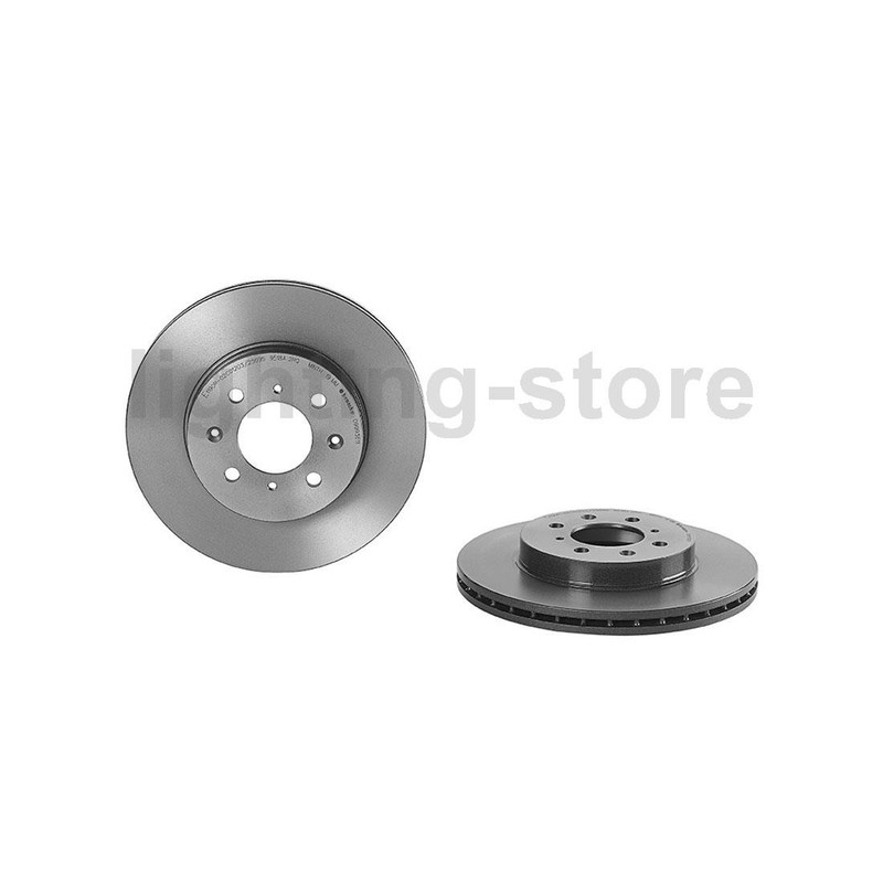4x Front and Rear Disc Brake Rotors Fits 2002 Honda Civic 2003 Honda Civic gallery