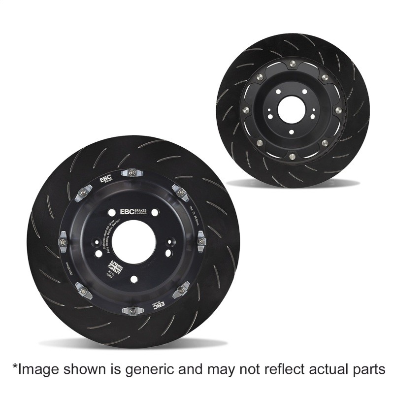 EBC Racing 2023-2026 Toyota GR Corolla 1.6T Front 355mm 2 Pc Rotor Replacement