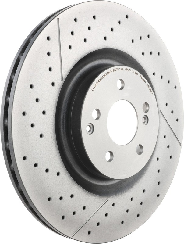 Brembo Rear Disc Brake Rotor for Mercedes-Benz (09.D339.11) gallery
