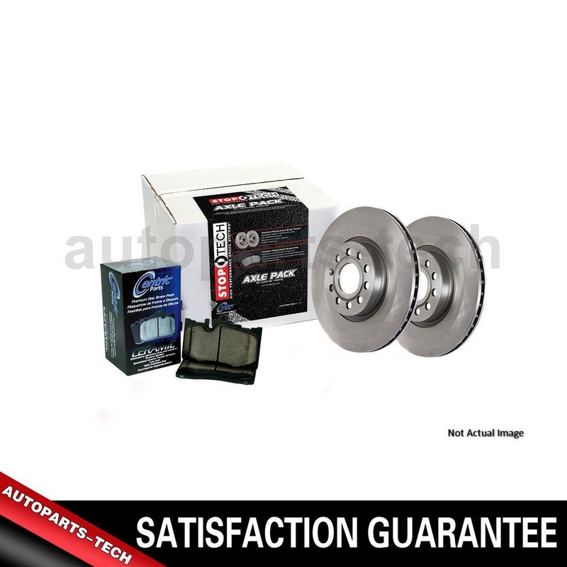 1x Centric Parts Rear Disc Brake Pad and Rotor Kit For BMW 640i 2012~2018