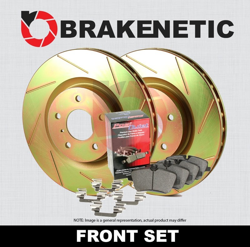 FRONT BRAKENETIC Sport Slotted Brake Rotors + Ceramic Pads 35.48001.51