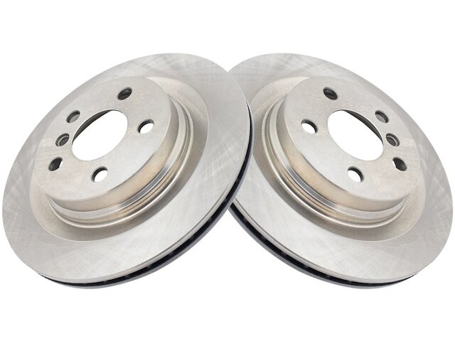Rear TRQ 2 Piece Brake Rotor Set Brake Rotor Set fits BMW X2 2018-2023 73DWSM