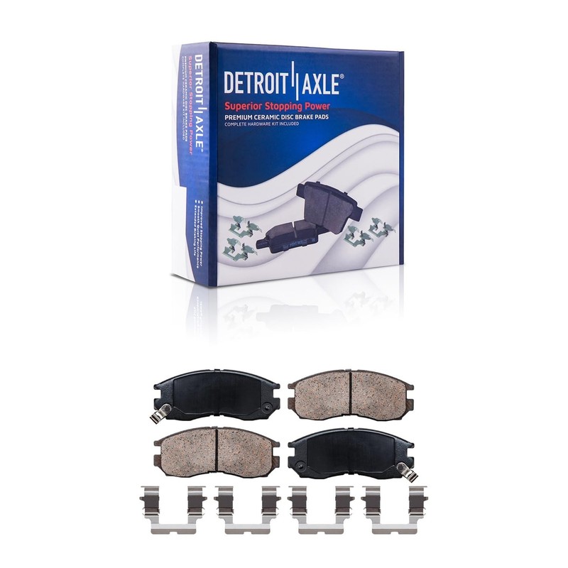 Front Brake Pads Rotors for 1989-1997 Mitsubishi Galant gallery