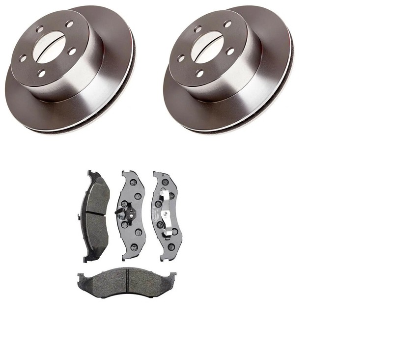 FOR JEEP WRANGLER TJ YJ 2.5 4.0 1997-2006 FRONT BRAKE DISCS BRAKE PADS 77.5MM