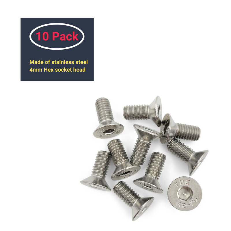 Brake Disc Rotor Screws Compatible with Honda Acura - 10 Pack gallery