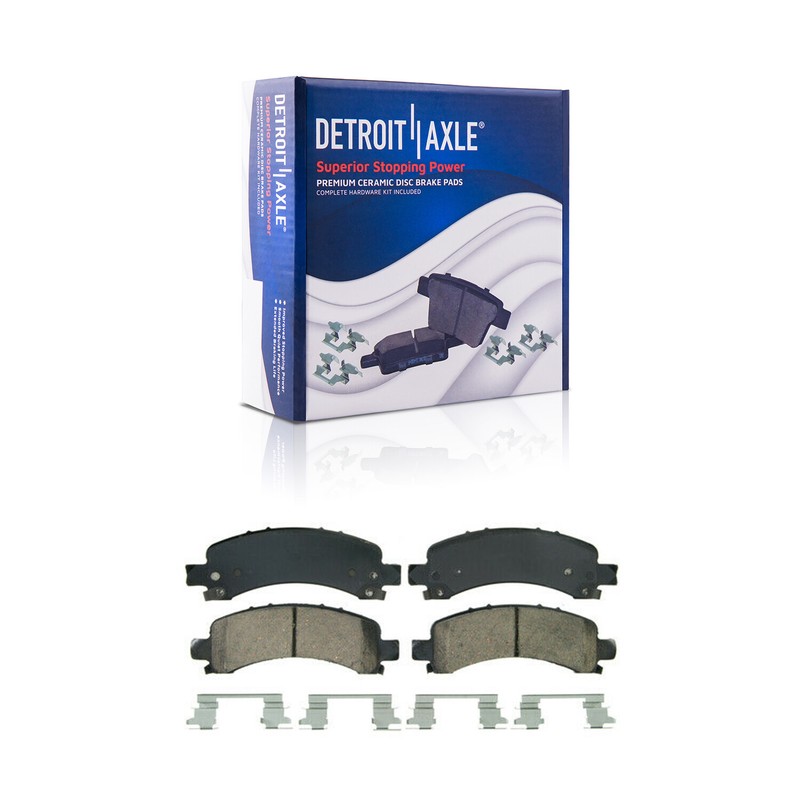 330mm Rear Rotors & Calipers Brake Pads for 2006 - 2019 Express Savana 2500/3500 gallery