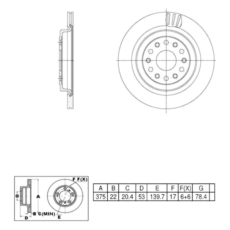 For Ram 1500 19-25 Winhere Brake Parts WinStop Plain Vented Rear Brake Rotor gallery