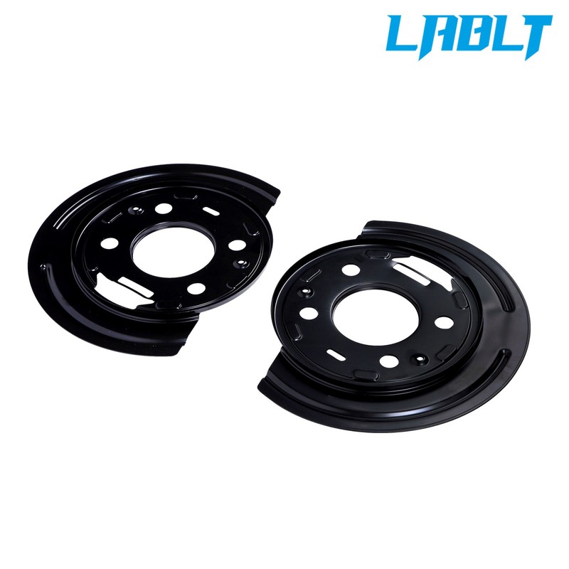 LABLT 2× Brake Backing Plate Dust Shield For Chevy Avalanche GMC Yukon 1999-06 gallery