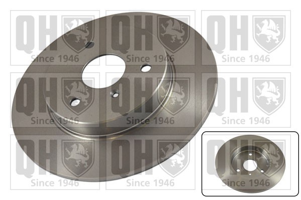 2x Brake Discs Pair Solid fits SMART FORTWO 1.0 Front 2007 on 280mm Set QH New gallery