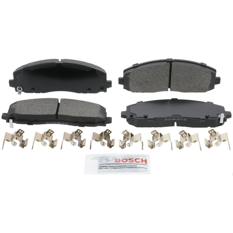 Bosch OEM Front Ceramic Brake Pads Kit For 2013-2014 Volkswagen Routan