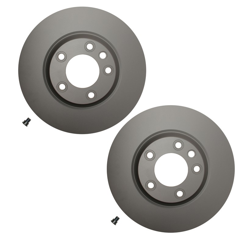 For Audi Q7 Volkswagen Touareg Pair Set of 2 Front Disc Brake Rotors Pagid