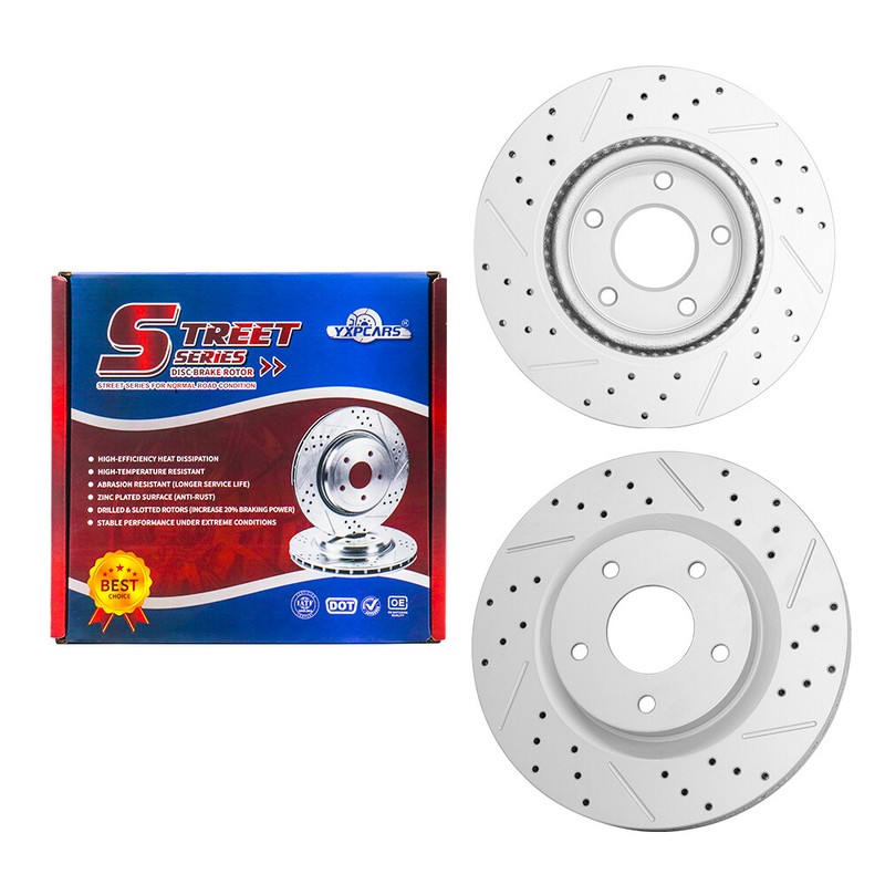 Front & Rear Brake Rotors + Brake Pads for 2013 2014 2015 - 2023 Nissan Altima gallery