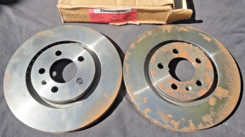 VW GOLF MK3 GTI BRAKE DISCS 1HO615301A VENTED 280mm CORRADO PASSAT FRONT VR6