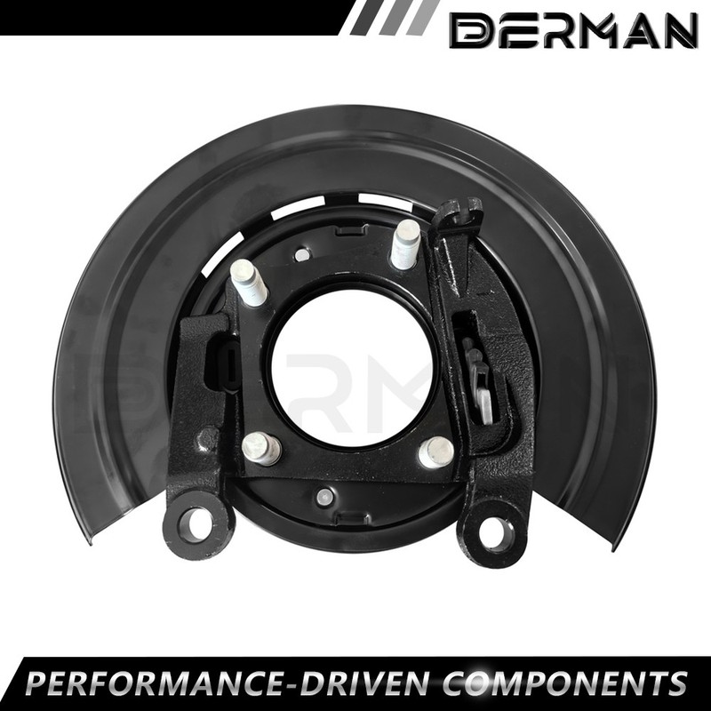 Parking Brake Backing Plate Rear Passenger Side 5C3Z2209AA For 05-12 Ford F-550