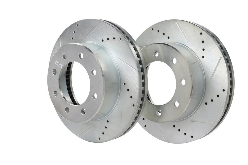 PowerStop Disc Brake Rotor Set - Fits Dodge Ram 2500 2009-2010, Dodge Ram 3500 2 gallery