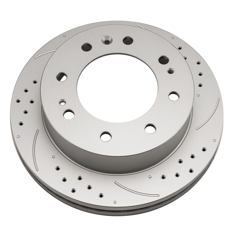 2x Drilled Slotted Front Brake Rotors for GMC Sierra 2500 HD 2011-2025 55191 gallery