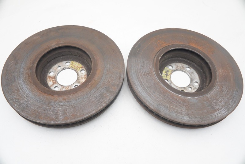 Set 2 Front Disc Brake Rotor 34116786631 Rolls Royce Ghost Series I RR4 2010-19 gallery
