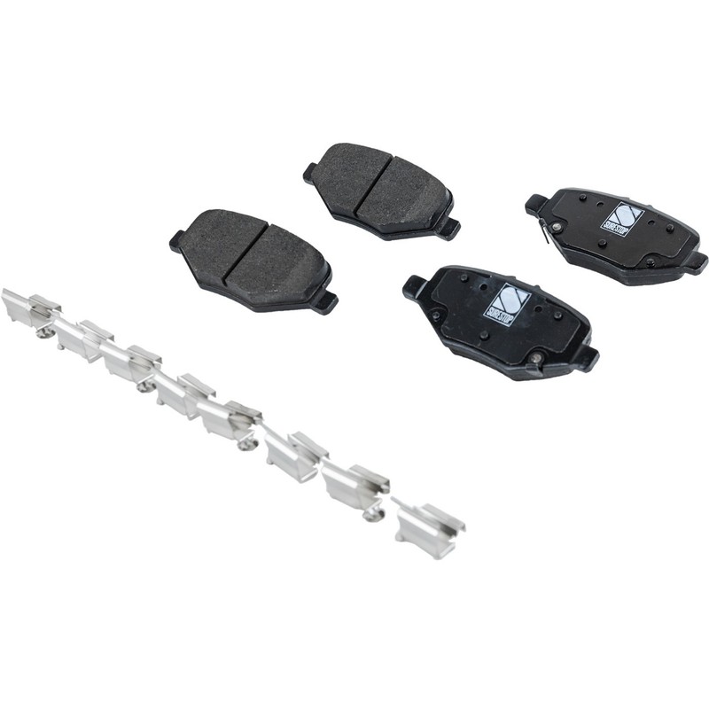 Front & Rear Brake Pads Set for Ford Taurus Lincoln MKT MKS Flex Explorer 13-14 gallery