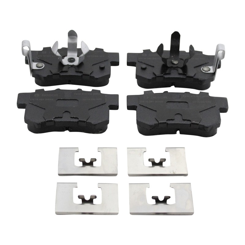 DuraGo Rear Solid Rotors & Bosch QuietCast Ceramic Brake Pads Kit For CRV RDX gallery