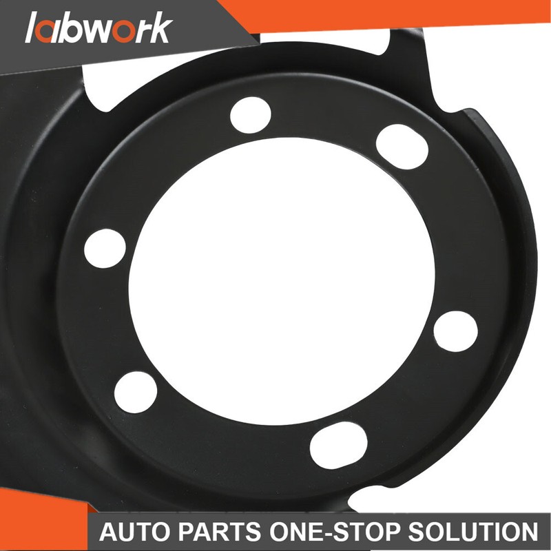 Labwork Front Brake Dust Shield For 1984-2001 Jeep Cherokee XJ Wrangler gallery