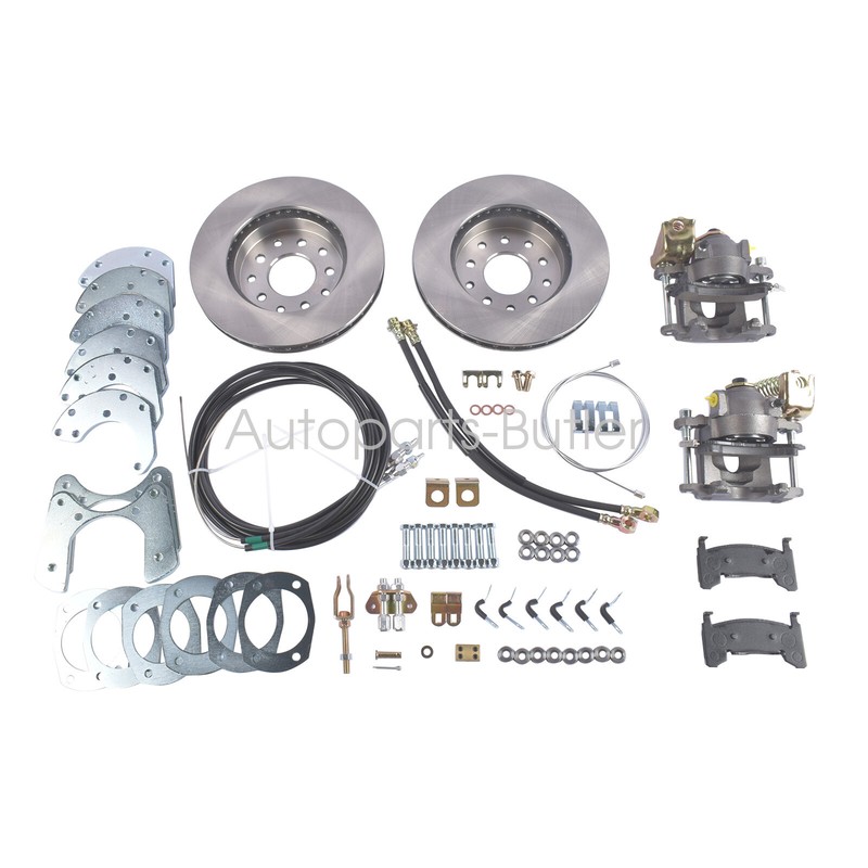 Complete Disc Brake Conversion Kit for Ford 9 Inch Housings and 8 Inch Rear Ends gallery