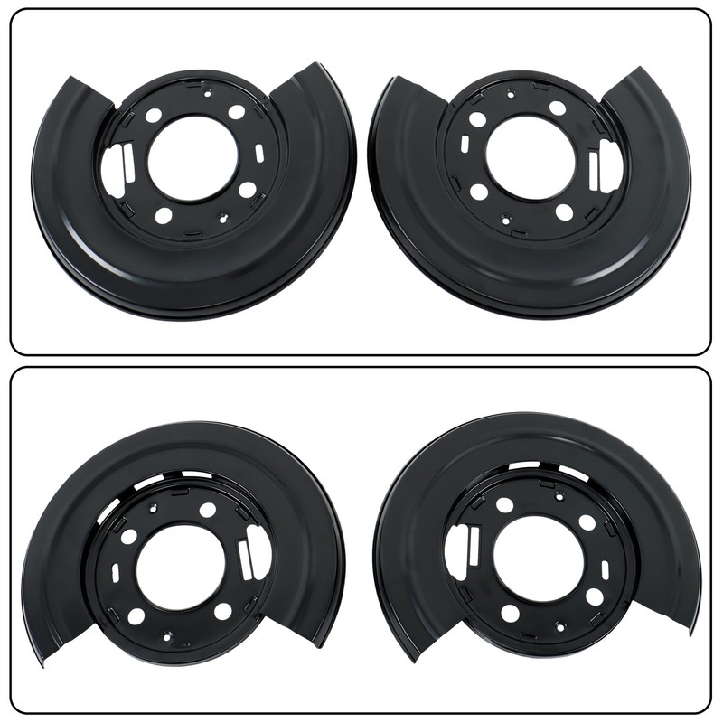 LABLT Pair Left &amp Right Brake Plates Dust Shield For Ford F250 F350 Truck gallery