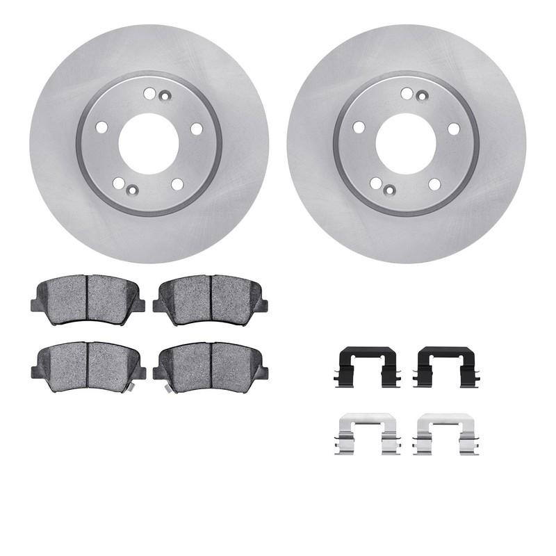 Dynamite Friction Disc Brake Kit for Elantra GT, Forte+More 6512-03339