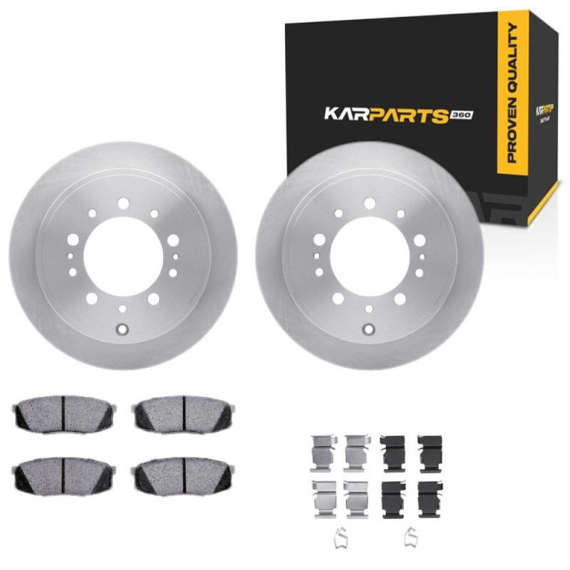 For Lexus LS460/LS600h 2013-2017 Rotors Rear | Excluded Calipers | Plain Style