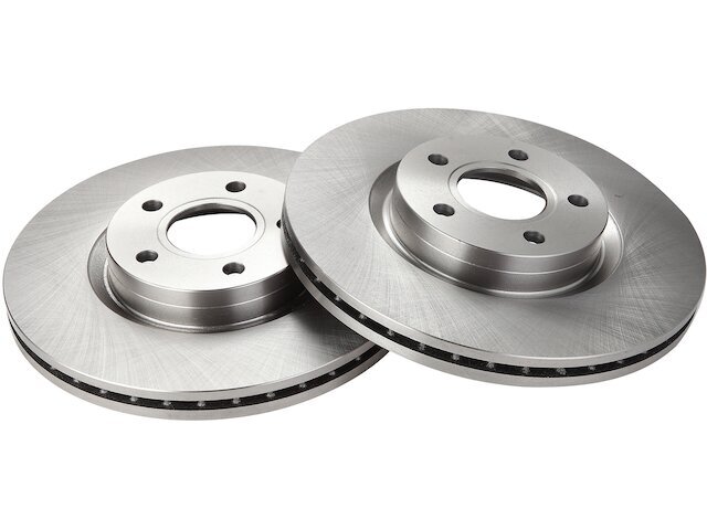 TRQ 52SF28W Front Brake Rotor Set Fits 2013-2019 Ford Escape